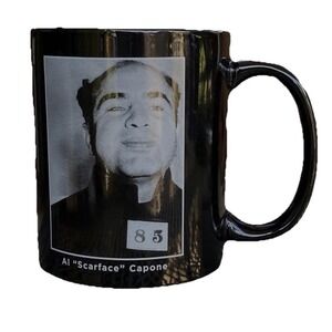 Al Capone Alcatraz Mug Coffee Cup Scarface Mugshot Alcatraz Transfer Info